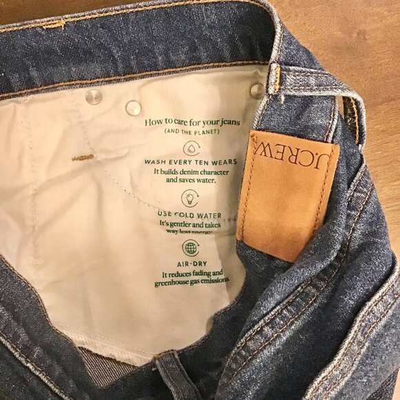 J. Crew 30 (US 10) 9” Demi Boot Crop Women’s Jeans Palmyra Wash BP487 - Picture 7 of 10